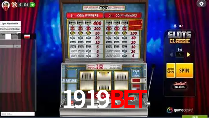 Descubra o Mundo do Cassino Online com 1919bet